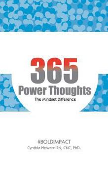 Paperback 365 Power Thoughts: The Mindset Difference Book