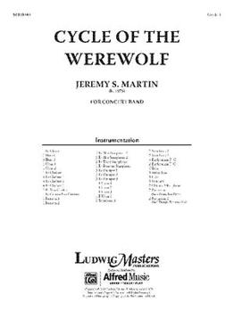 Paperback Cycle of the Werewolf: Conductor Score Book