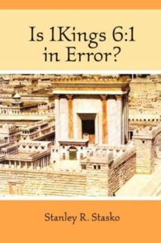 Paperback Is 1 Kings 6: 1 in Error? Book