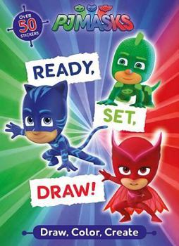 Paperback Pj Masks Ready, Set, Draw! Book