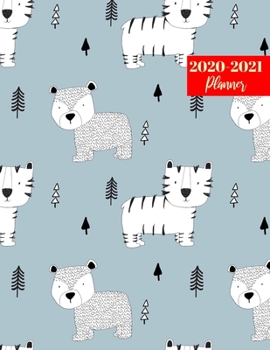 Paperback 2020-2021 Planner: Pretty Jan 1, 2020 to Dec 31, 2021: Daily, Weekly & Monthly View Planner, Organizer & Diary Book