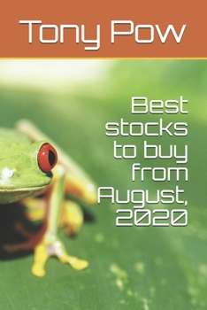 Paperback Best stocks to buy from August, 2020 Book