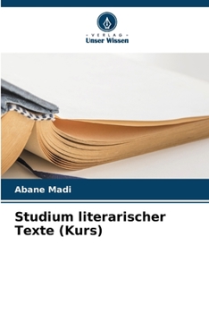 Paperback Studium literarischer Texte (Kurs) [German] Book