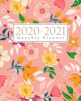 2020-2021 Monthly Planner: 24 Month for Planner and Organizer (Jan 2020 to Dec 2021) - Calendar Organizer