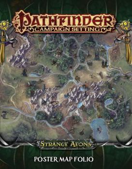Game Pathfinder Campaign Setting: Strange Aeons Poster Map Folio Book