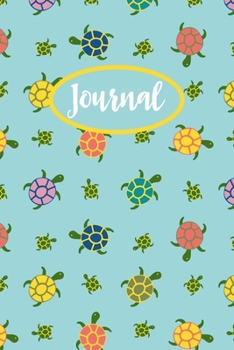 Journal: Blank Lined Journal & Diary For Taking Notes And Writing Down Your Thoughts And Ideas, Turtle Pattern Notebook For Men Women Teens & Adults, Best Gift For Turtle Lovers Or turtle Owners.