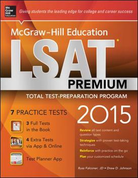 Paperback McGraw-Hill Education LSAT Premium Book
