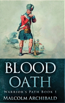 Hardcover Blood Oath [Large Print] Book