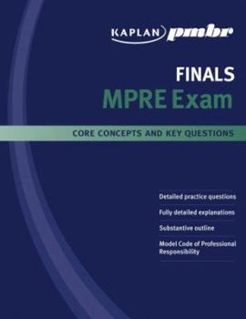 Paperback Kaplan MPRE Exam: Core Concepts and Key Questions Book