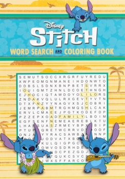 Disney Stitch Word Search and Coloring (Coloring Book & Word Search)