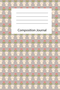 Composition Notebook: Geometric Design Notebook-150 pages- Lined with numbered pages- Pretty Composition Notebook or Geometric Journal