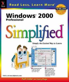 Paperback Windows 2000 Professional Simplified (Idg's 3-D Visual Series) Book