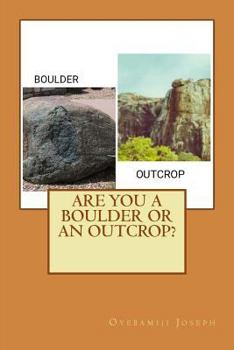 Paperback Are you a Boulder or an Outcrop? Book