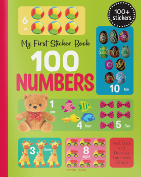 Paperback My First 100 Numbers Stickers Book