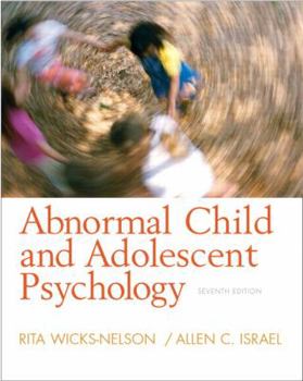 Hardcover Abnormal Child and Adolescent Psychology Book