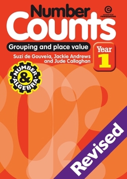 Paperback Number Counts Year 1 Grouping and Place Value - Revised Book