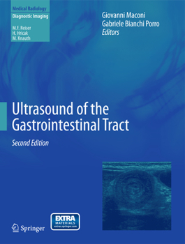 Hardcover Ultrasound of the Gastrointestinal Tract Book