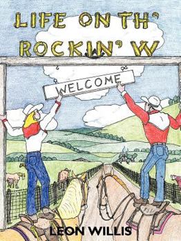 Paperback Life on Th' Rockin' W Book