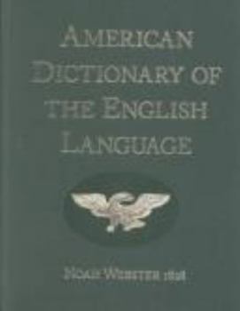 Hardcover American Dictionary of the English Language (1828 Facsimile Edition) Book