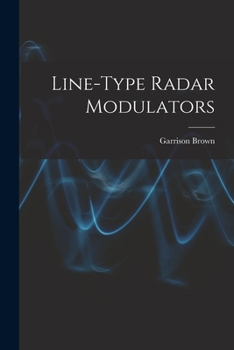 Paperback Line-type Radar Modulators Book