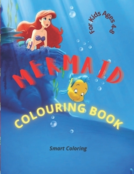 Paperback Mermaid: Colouring Book For Kids Ages 4-8 Book