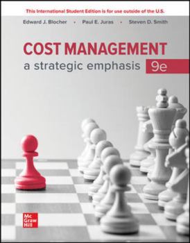 Paperback Cost Management A Strategic Emphasis Book
