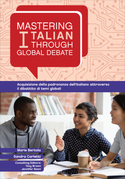 Paperback Mastering Italian Through Global Debate Book