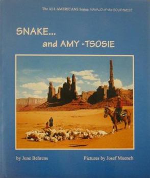 Paperback Snake . . . and Amy-Tsosie: A Navajo Sandpainting Story Book