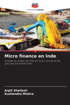 Paperback Micro finance en Inde [French] Book