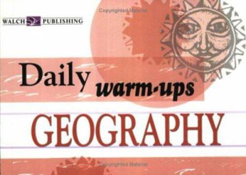 Spiral-bound Daily Warm-Ups: Geography Book