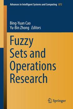 Paperback Fuzzy Sets and Operations Research Book
