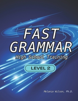 Paperback Fast Grammar: High School Training Book