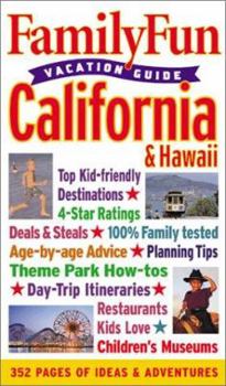 Paperback FamilyFun Vacation Guide California & Hawaii Book