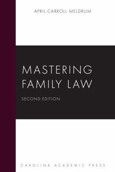 Paperback Mastering Family Law (Mastering Series) Book