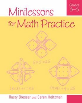 Paperback Minilessons for Math Practice, Grades 3-5 Book