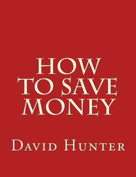 Paperback How to Save Money Book