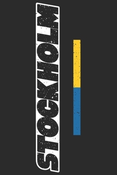 Stockholm: Karo Notizbuch mit 120 Seiten. Stockholm die Stadt Metropole in Schweden als Geschenk oder selber verwenden für Notizen, Skizzen, To-Do Listen, usw. (German Edition)