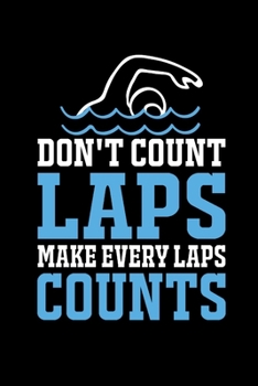 Funny Swimmer Theme Notebook