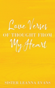 Paperback Love Verses of Thought from My Heart Book