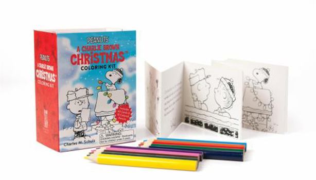 Paperback Peanuts: A Charlie Brown Christmas Coloring Kit Book
