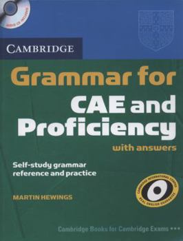 Paperback Grammar for CAE and Proficiency With Answers: Self-study Grammer Reference and Practice Book