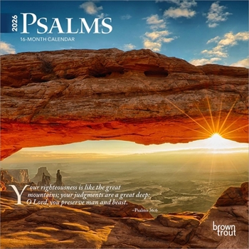 Mini-Disc Psalms 2026 7 X 14 Inch (Hanging) Monthly Mini Wall Calendar Book