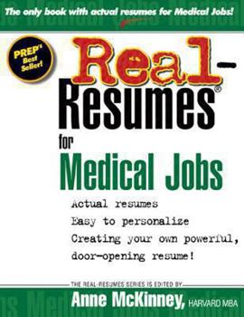 Paperback Real-Resumes for Medical Jobs Book