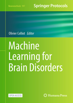 Hardcover Machine Learning for Brain Disorders Book