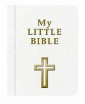 Paperback My Little Bible 2” Standard Edition - Selections of Key Verses From Every Book, Tiny Palm-size OT NT Scripture for Ministry Outreach, Classic 1769 KJV Text, 2" x 2.5”, White Book