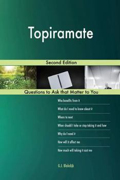 Paperback Topiramate; Second Edition Book