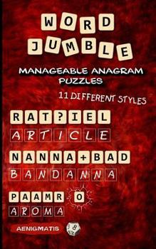 Paperback Word Jumble: Manageable Anagram Puzzles Book