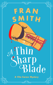 Paperback A Thin Sharp Blade: A Cozy Historical Mystery Book