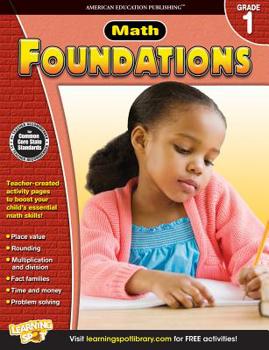 Paperback Math Foundations, Grade 1 Book