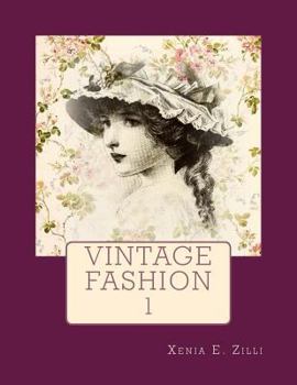 Paperback Vintage Fashion: Colouring Book 1 Book